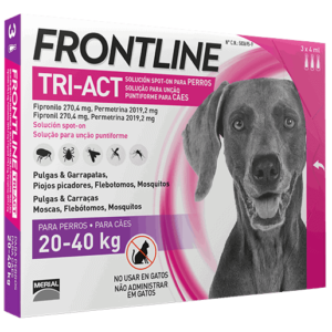 Frontline tri-act de 20-40kg