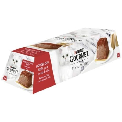 Gourmet Revelations Mousse Buey 4x57g