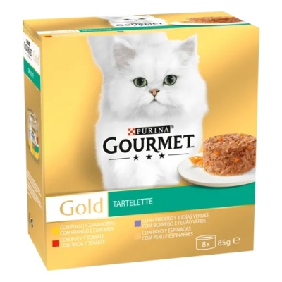 GOURMET Gold SvryCkeGiGMVBu&Tom 8x85g