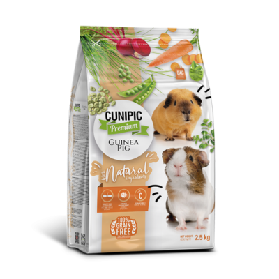 Alimento Completo para Cobayas 2.5kg - Formato 5kg