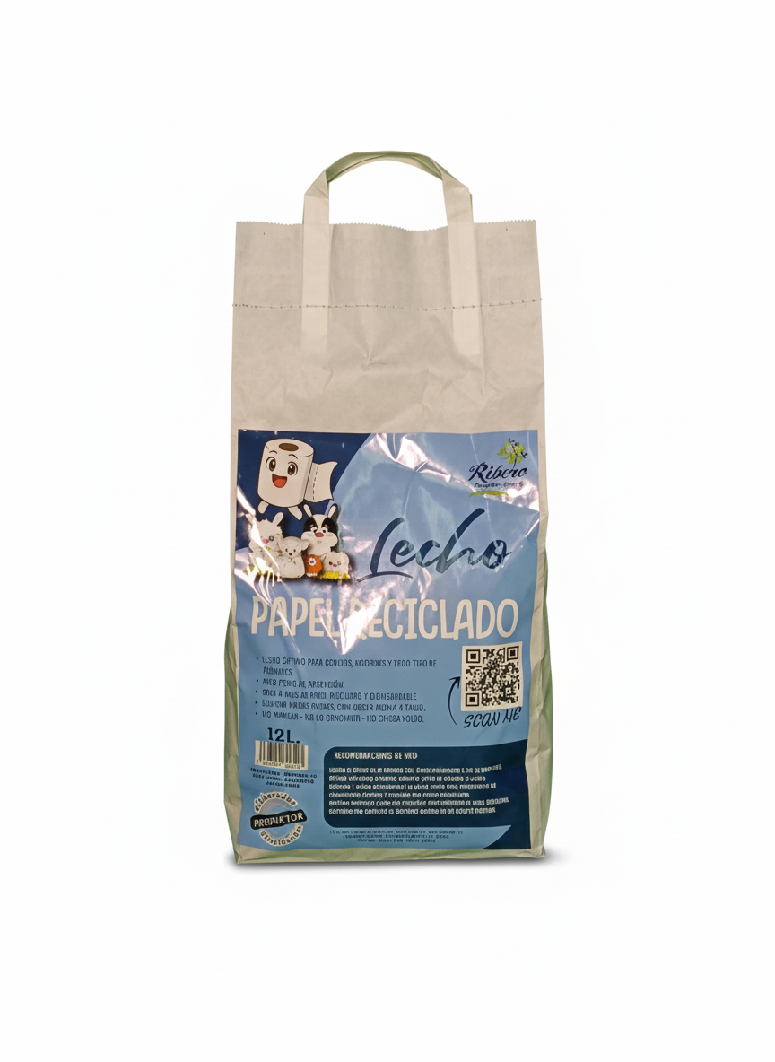 RIBERO Lecho de Paoel Higienico 12 Litros