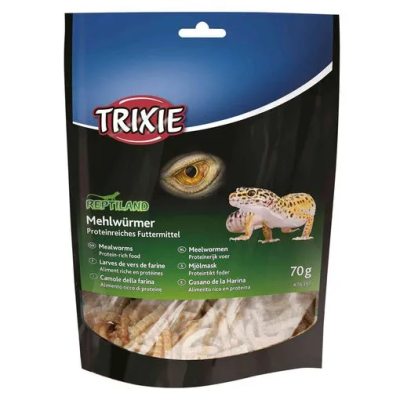 Trixie Gusanos de la Harina Deshidratado 70Gr snack natural para mascotas