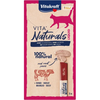 VITAKRAFT Vita Naturals Liquid Snack Salmon snack liquido gatos