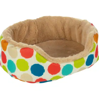 flamingo cesta fizi ovalo multicolor 36x28x11cm cama mascotas