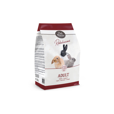 DELINATURE Mixtura para Conejos Enanos Menú 5 alimento mezcla roedores