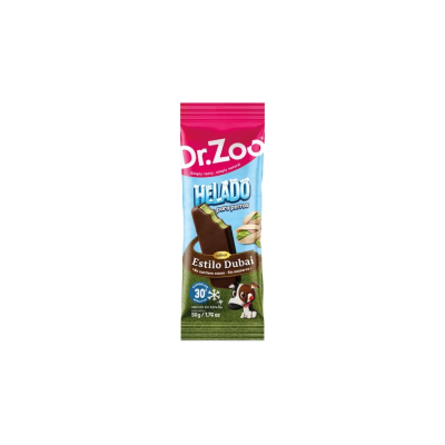 Dr.Zoo Helado Snack para Perros Estilo Dubai refrescante y cremoso