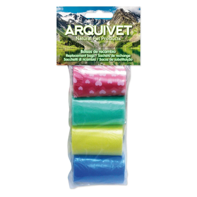 ARQUIVET Bolsas de recambio de colores para perros