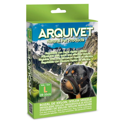ARQUIVET Bozal nylon con lazo acolchado. 3