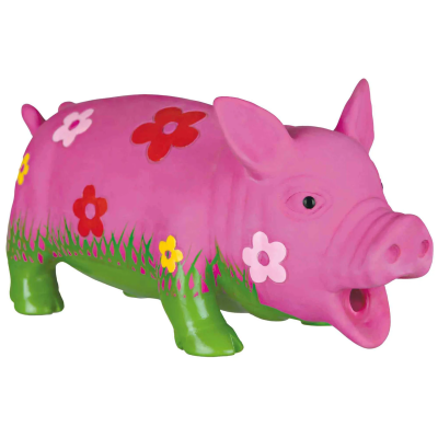 TRIXIE Cerdo Latex floreado Sonido or.animal 20