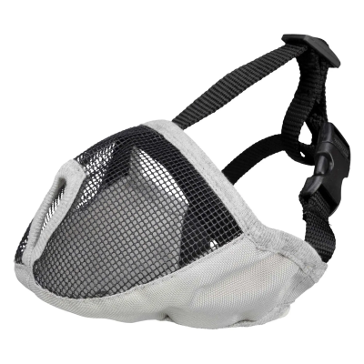 TRIXIE Bozal para hocico corto XS-S 15cm gris