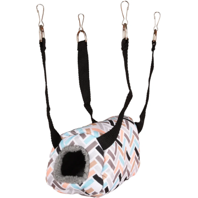 FLAMINGO Casa Hamster Clavio colgador horizontal 16x11x11cm