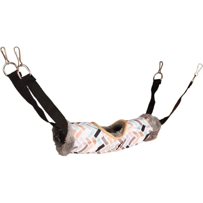 FLAMINGO Tunel para Hamster Clavio 1 Agujero Colgador 26x9cm