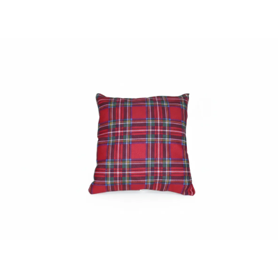 CHACON Cojin Confort Cuadros Rojos 45x45 cm (DC)