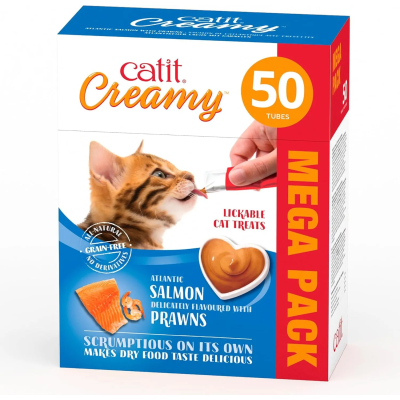 Catit Creamy Pollo, 15x10g