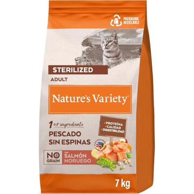 NATURE`S VARIETY SELECTED STZ SALMON 7KG