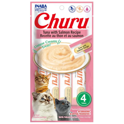 CHURU receta de Atun con Salmon 4x14gr