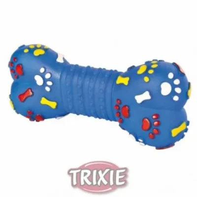 TRIXIE Hueso Vinilo 15 cm Color surtido c/sonid