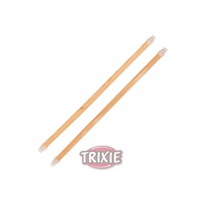 TRIXIE 4 Palos posaderos madera 45cm 10&12mm