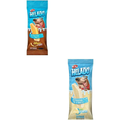 Pack DZ Helado 6Ud- Crema 6Ud- Banana Split