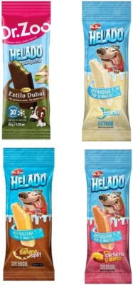 Pack DZ Helado 24Ud (6Ud Dubai 6Ud Salchicha 6Ud Banana 6Ud Crema)