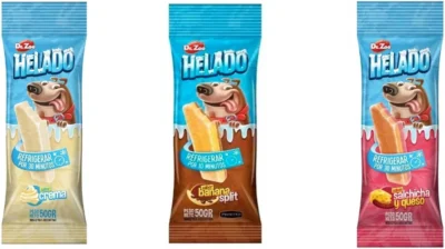 Pack DZ Helado 6Ud- Banana Split 6Ud- Crema 6Ud- Salchicha y queso