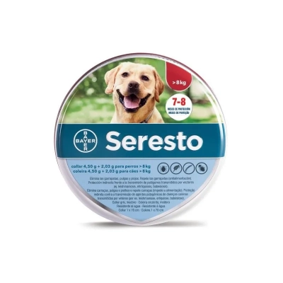 Seresto Collar Grande +8kg (H) NO